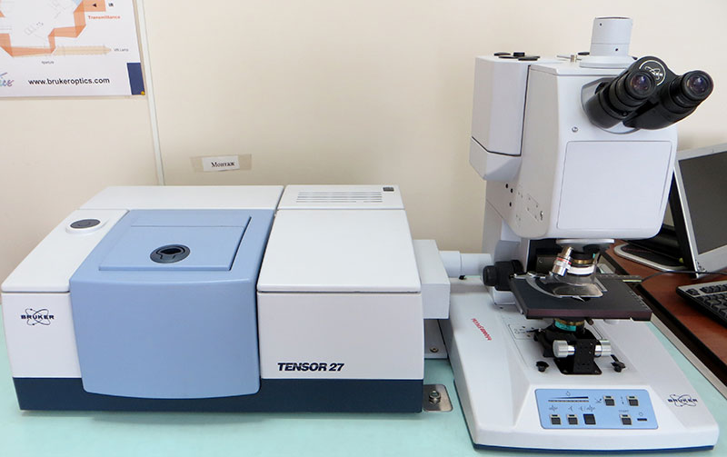 ИК Фурье-спектрометры Tensor-27 с микроскопом Hyperion-1000